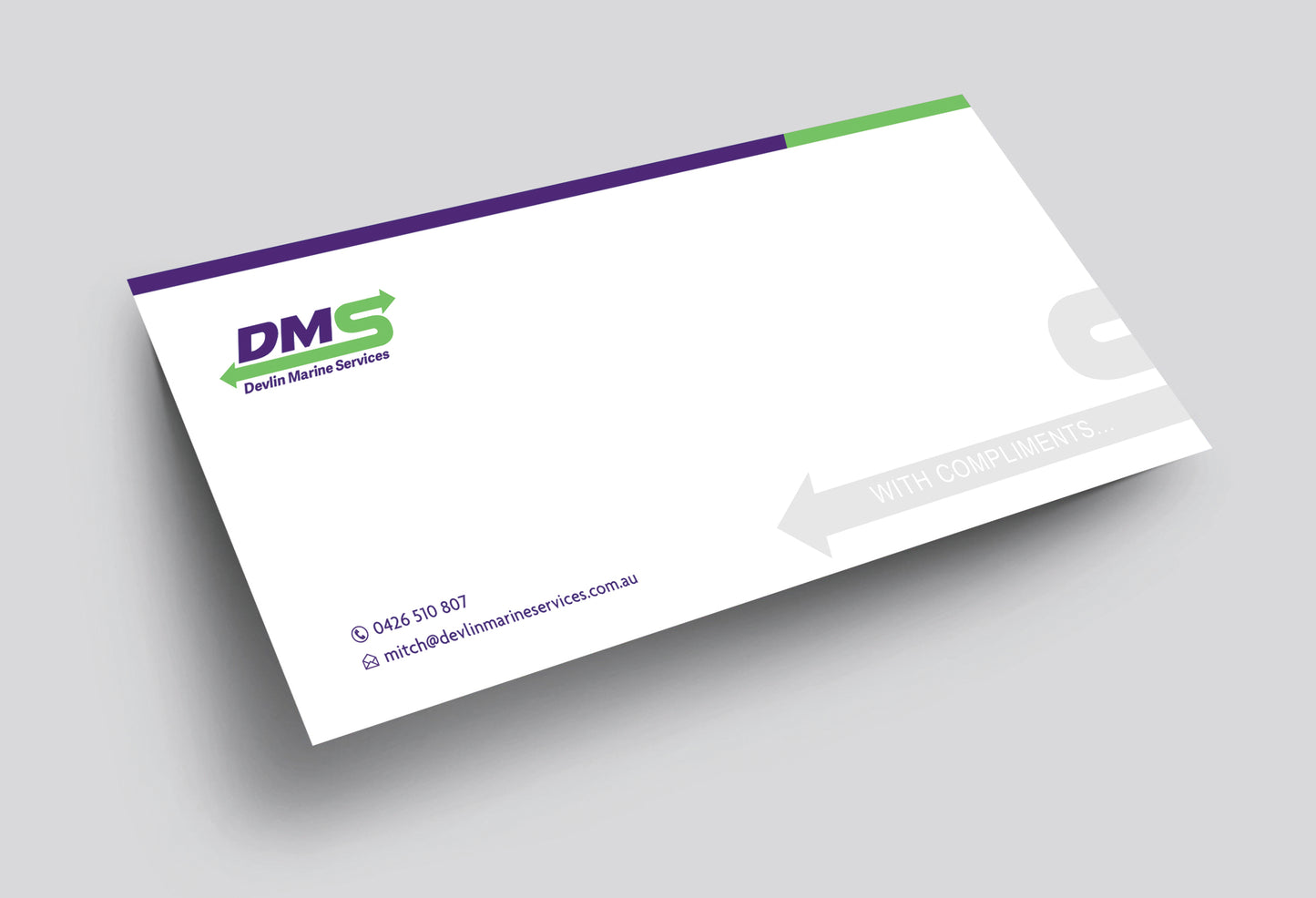 Compliment Slips (Design + Print + Delivery)