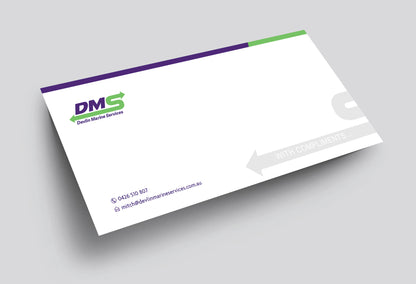 Compliment Slips (Design + Print + Delivery)