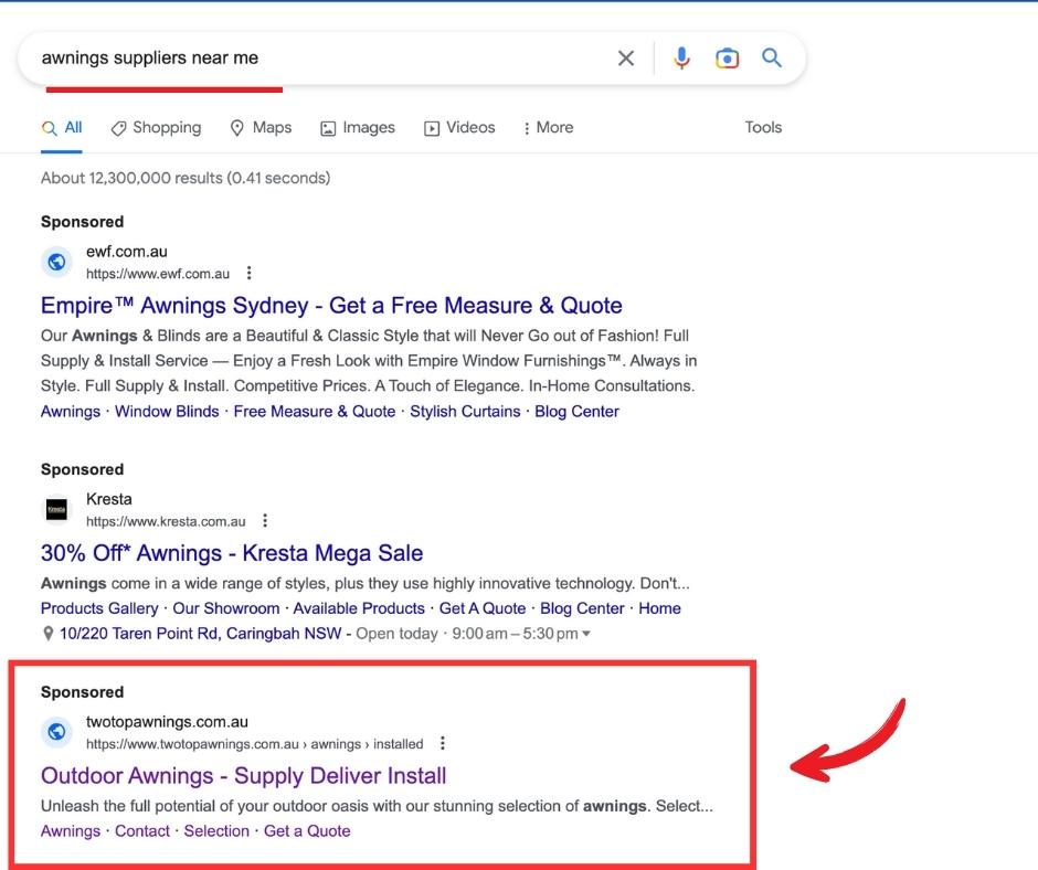 Google Ads For Tradies