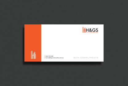 Compliment Slips (Design + Print + Delivery)