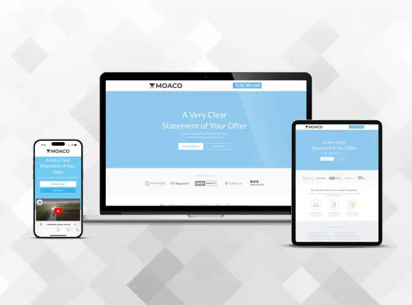 Single Page Rolling Web Design