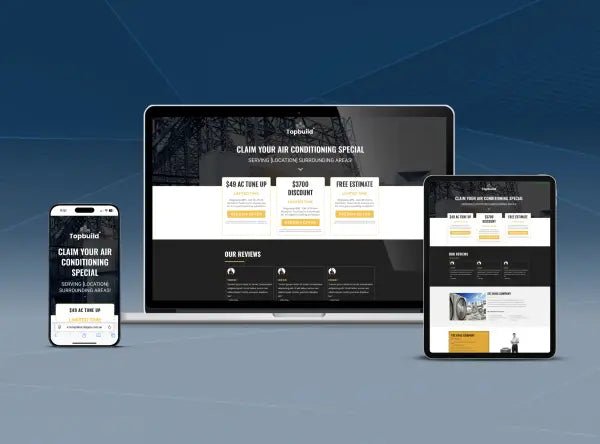 Single Page Rolling Web Design
