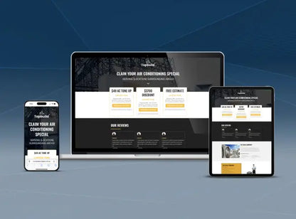 Single Page Rolling Web Design