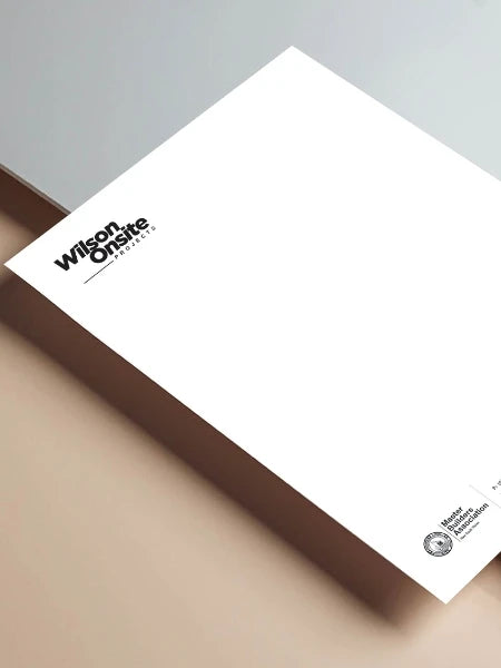 Letterhead/Invoice/Quote (Electronic copy)
